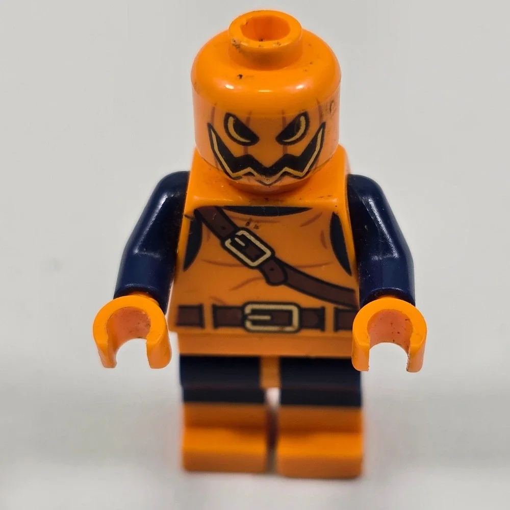 LEGO Marvel Super Heroes Hobgoblin Minifigure Orange Pumpkin Head Spider-Man